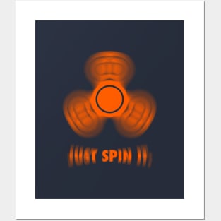 Fidget Spinner Just Spin It Spinning Posters and Art